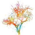 Design 169 multicolor tree